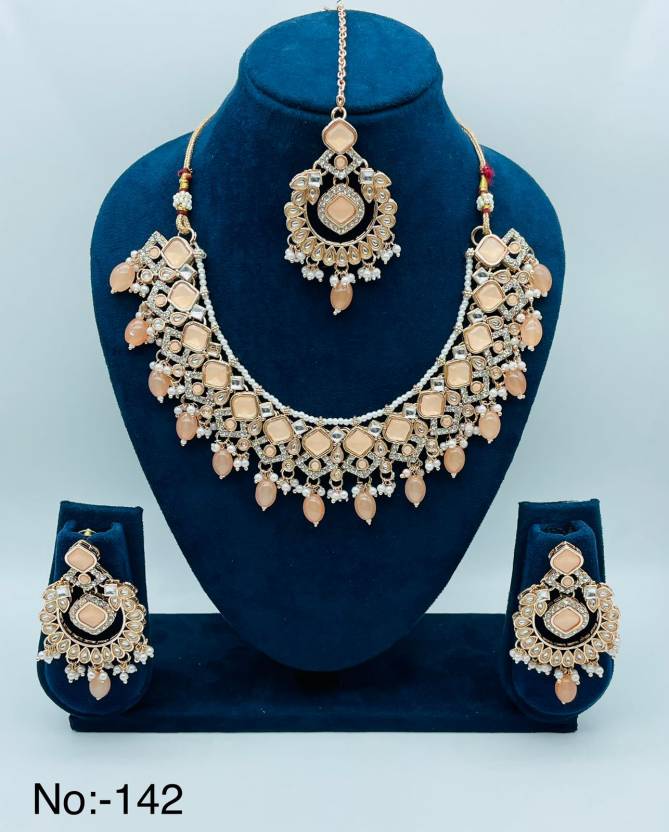 Wedding Wear Diamond And Moti Kundan Bridal Jewellery Catalog
